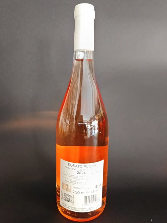 comprare vino negroamaro rosato AVOGLIA annata 2024 rosato di puglia IGP comprare online pagina web invio gratuito bottega imperiale