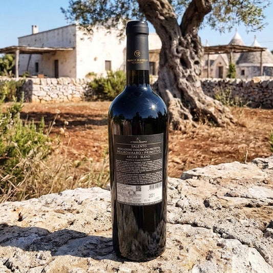 vino blend salento archè prezzo 2021 annata negroamaro primitivo enoteca