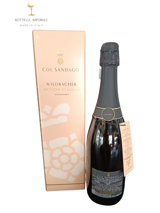 Prosecco Metodo Classico WILDBACHER ROSÈ EXTRA BRUT annata 2019 comprare online shop web bottega imperiale champagne salento enoteca lecce puglia