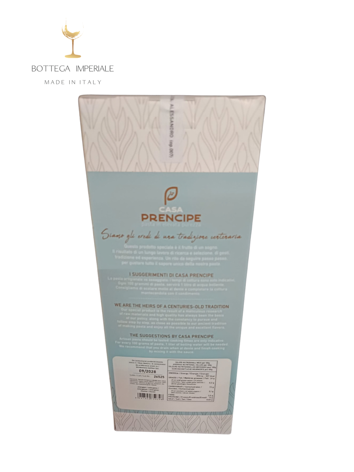 dove posso comprare online pasta artigianale tagliolini bio trafilati al bronzo biologici bottega imperiale supermercado ordinare shop online web puglia pugliese