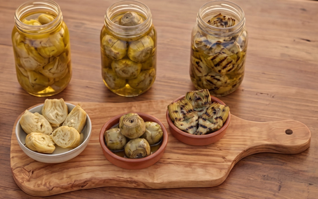 Carciofi della nonna carciofini pugliesi sott'olio bottega imperiale 