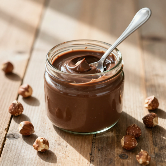 crema di cioccolato spalmabile senza glutine nutella bottega imperiale made in italy 100% puglia senza glutine pugliese con nocciole italiane