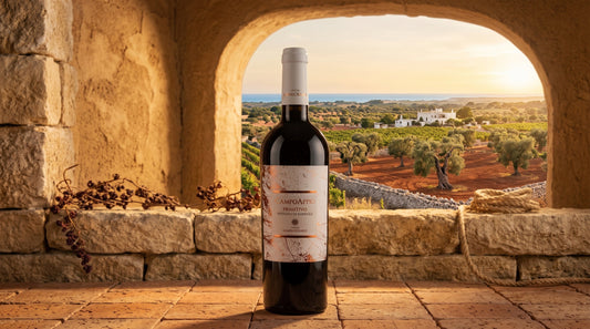Vino Primitivo pugliese affinato in barrique 2023 di Bottega Imperiale, specialità enogastronomiche del Salento