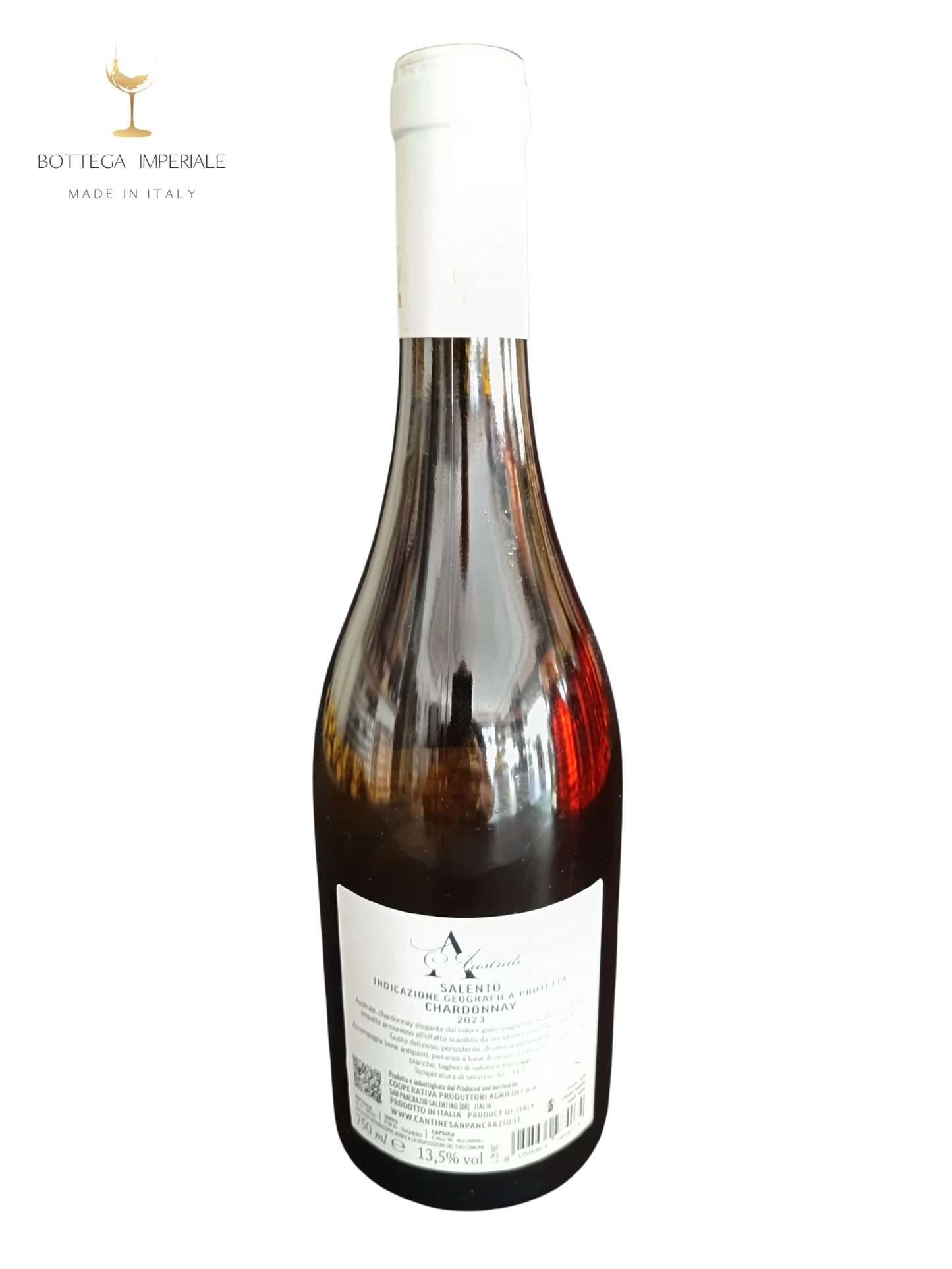 comprare online Australe vino Chardonnay
Salento Indicazione Geografica Protetta la bottega imperiale vini pugliesi invio gratis supermarket shop online web salento made in italy