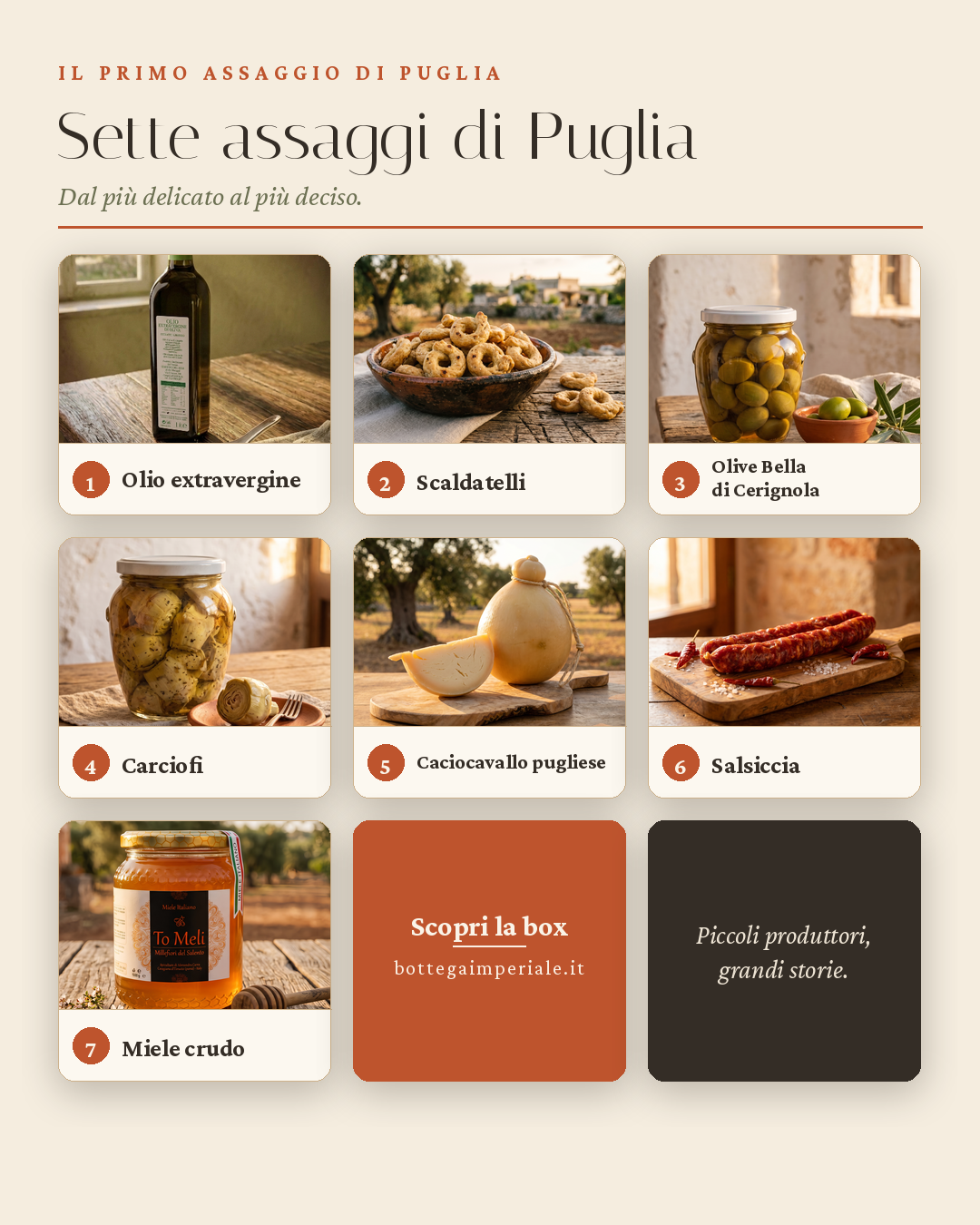 Box Il Primo Assaggio non si scorda mai