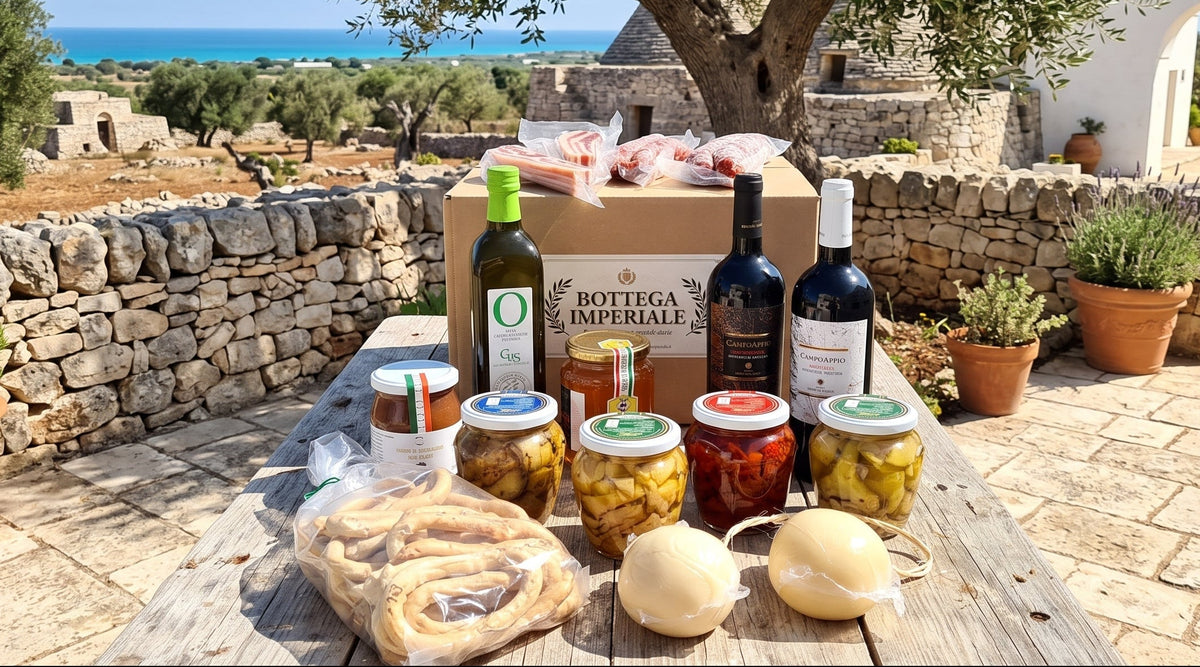 giuseppe imperiale il bottegaio salento prodotti tipici pugliesi sapori gusto Puglia