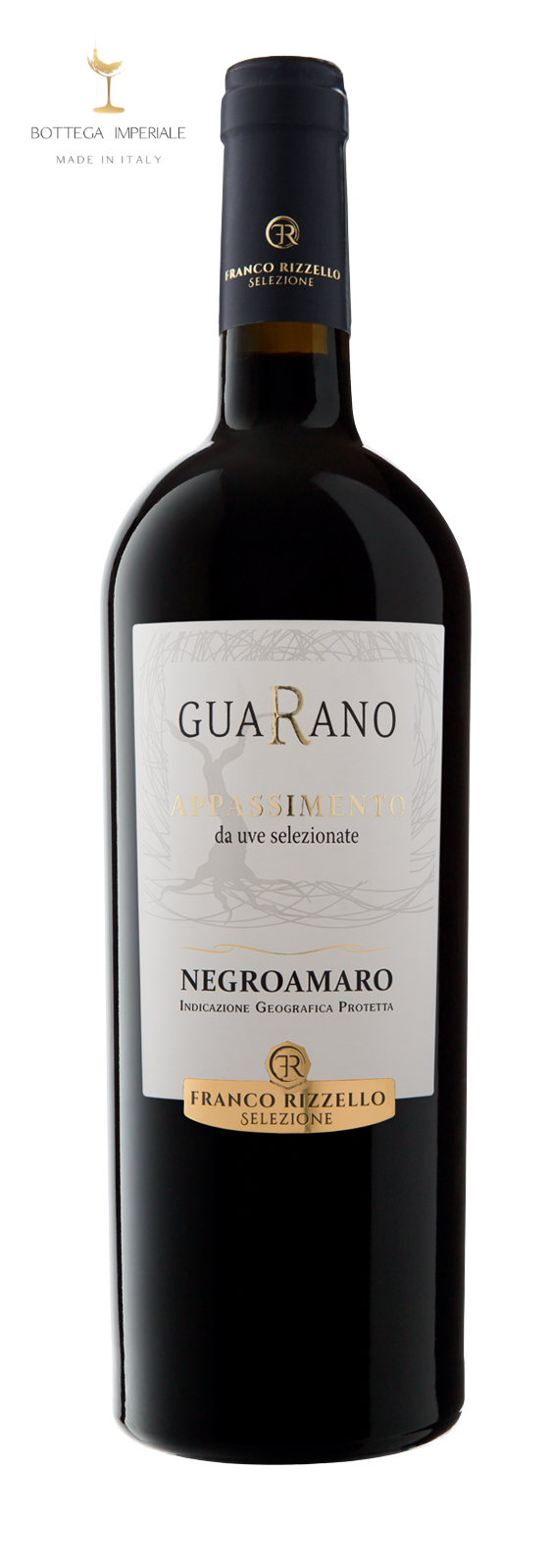 Negroamaro appassimento, vino rosso Puglia, IGP Salento, Cellino San Marco, alberello pugliese, vendemmia tardiva, barrique, vino strutturato, abbinamenti carni rosse, bottega imperiale, dove posso comprare online web shop salento enoteca foto puglia lecce vitigno autoctono invio gratis guarano