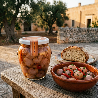 comprare lampascioni conditi alla contadine della nonna