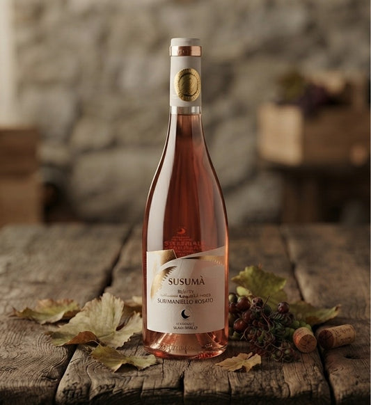 Susumà, Susumaniello Rosato IGP, vino rosato pugliese da vitigno autoctono del Salento.