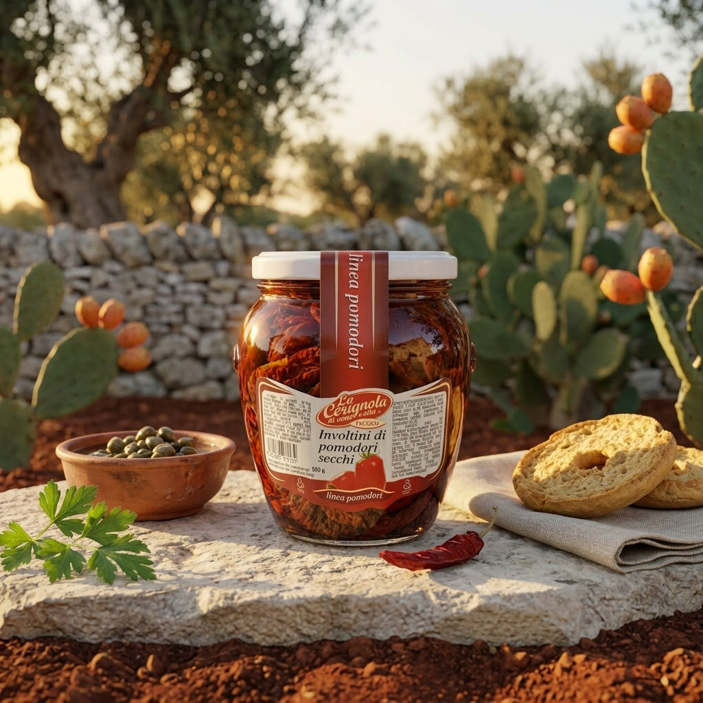 campagna salentina masseria fichi d'india frisella pomodori secchi