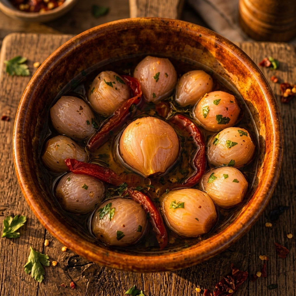 cipolline selvatiche agrodolce pugliesi lampascioni