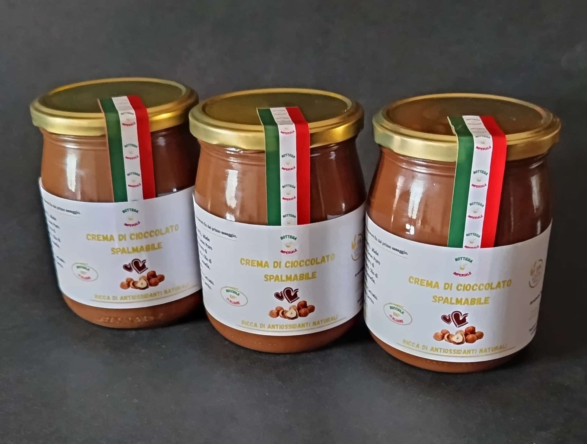 dove posso comprare online web crema di cioccolato spalmabile con miele e cannella cacao theobroma bottega imperiale prodotto pugliese 100% made in italy nutella italiana