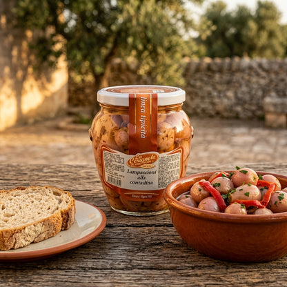 lampascioni della nonna alla contadina pugliese conserve tradizionali