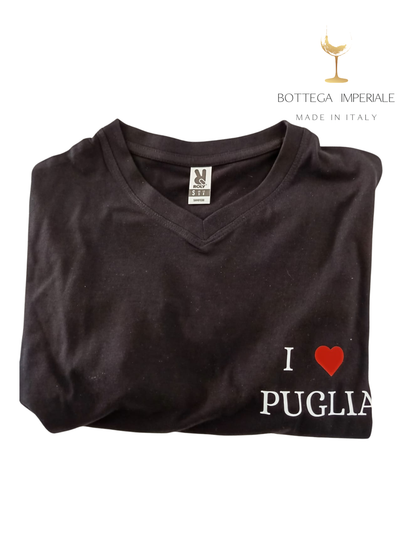 dove posso comprare maglietta taglia S unisex nera bottega imperiale salento pugliese color nero uomo donna compra online shop supermercato pugliese