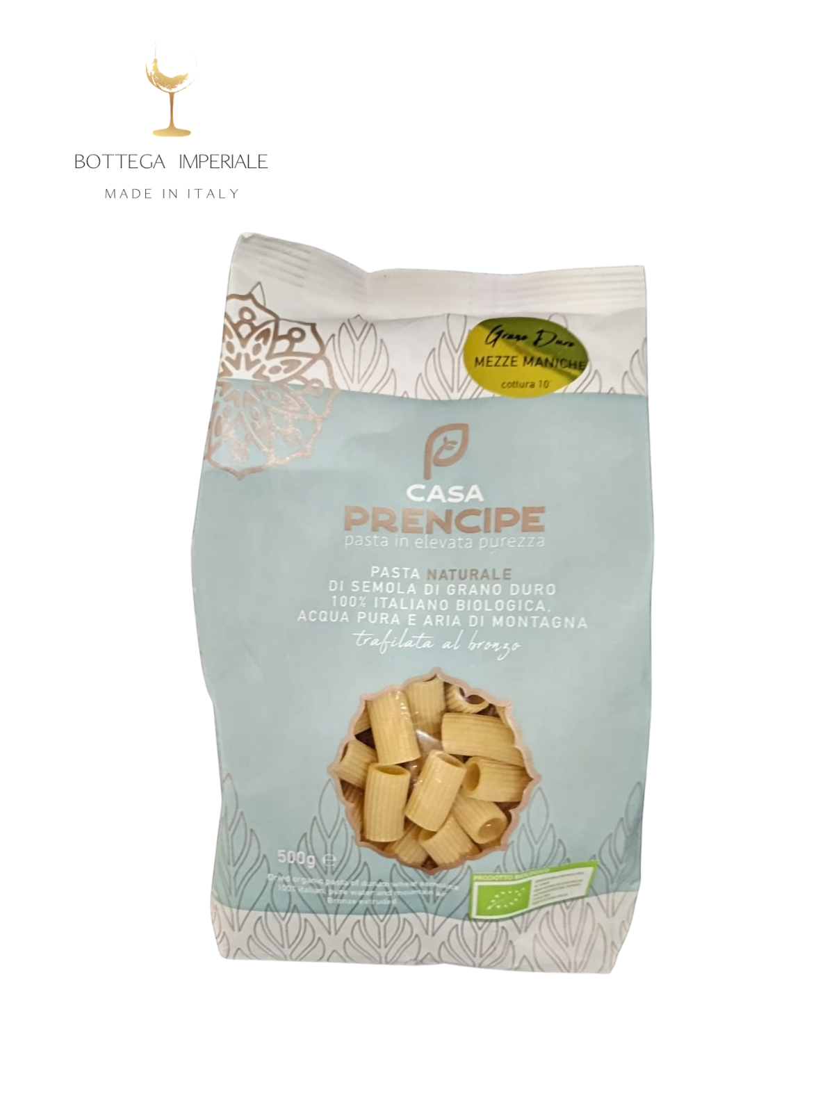 dove posso comprare online pasta bio mezze maniche ordinare shop biologica ecologica bottega imperiale semola italiana pugliese salentina grano tenero duro