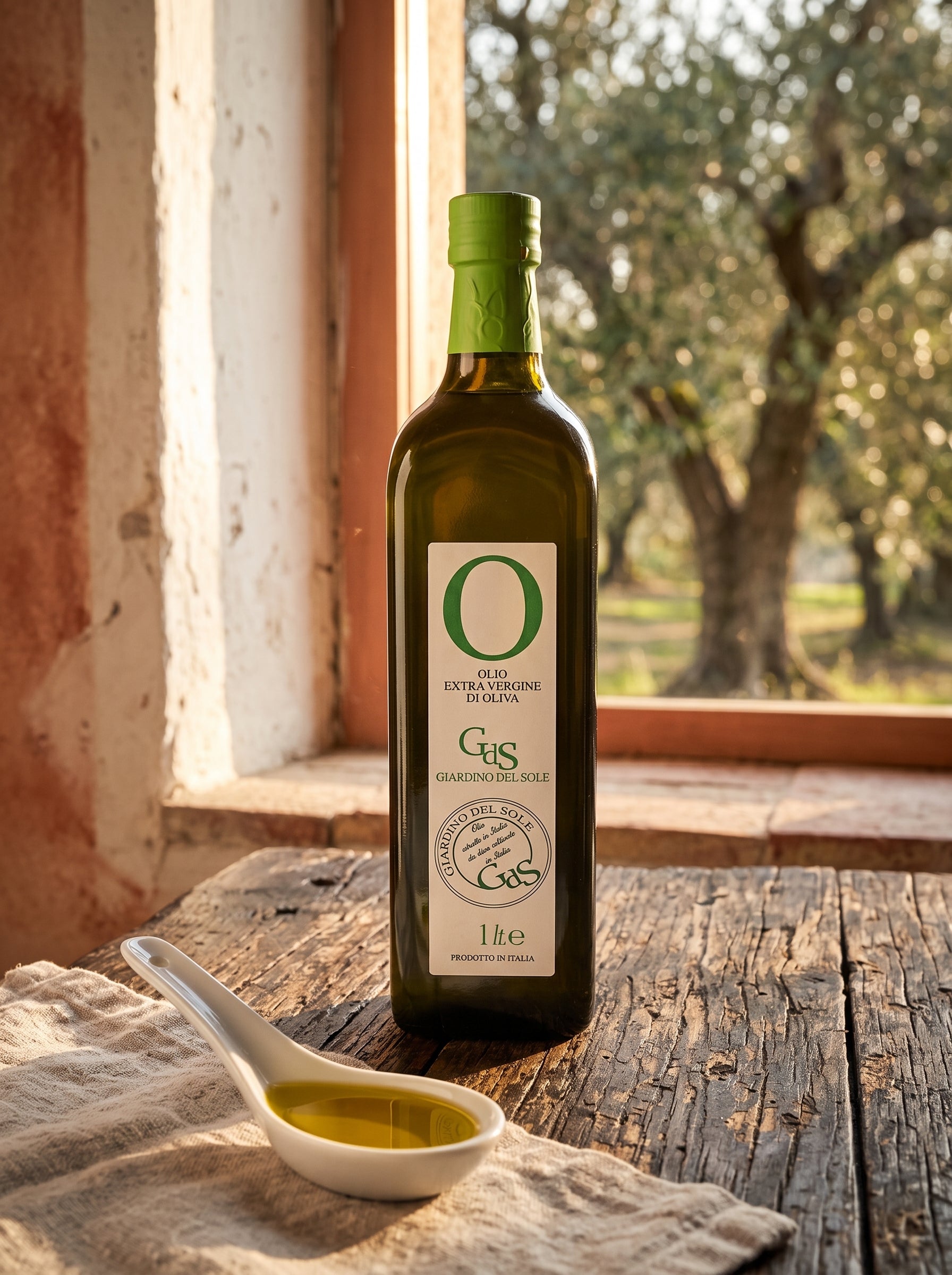 Olio extravergine di oliva pugliese Premium 100% cultivar Coratina, estratto a freddo — Bottega Imperiale.