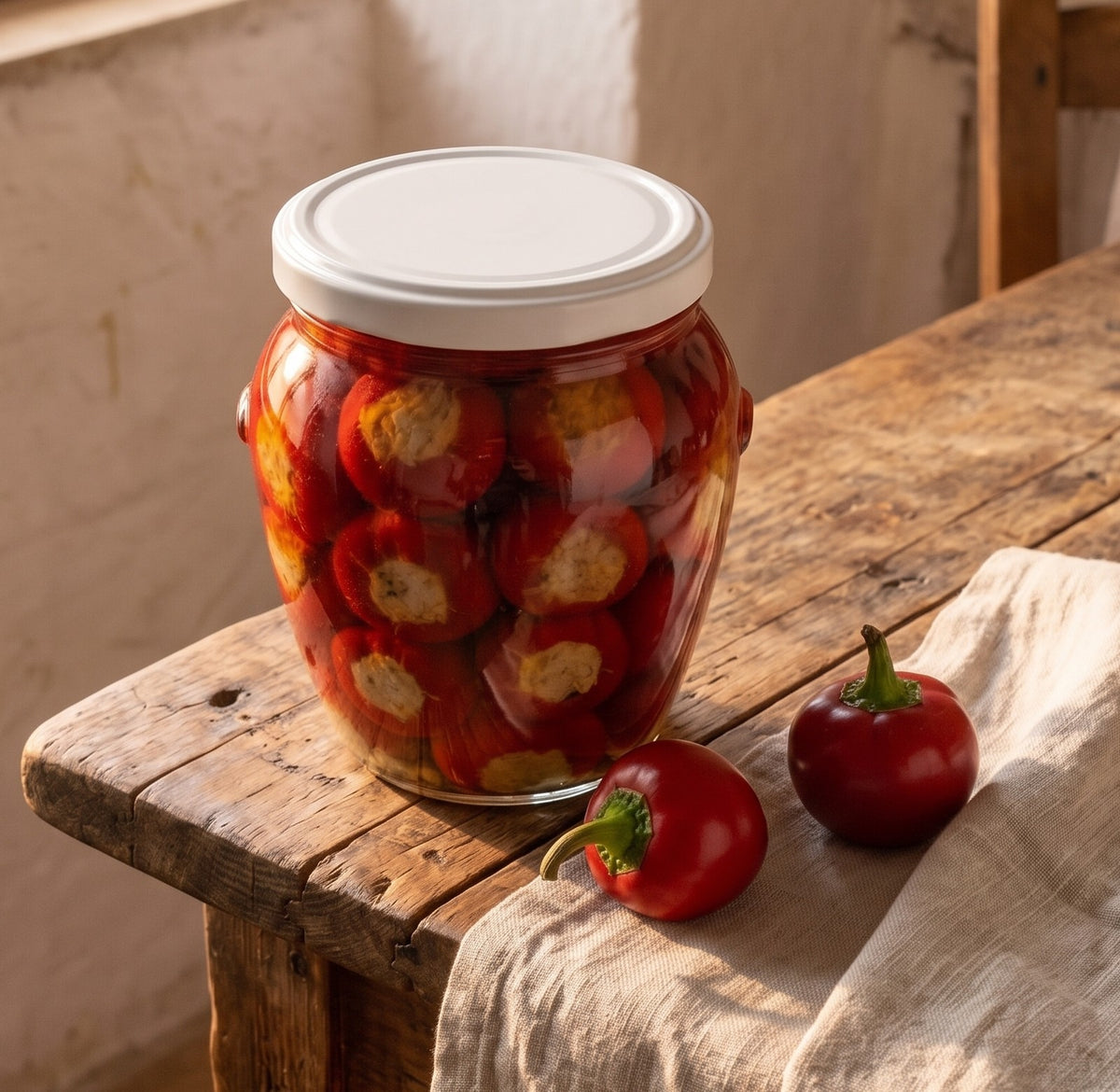 Peperoncini ripieni di tonno sott'olio, spesa online puglia