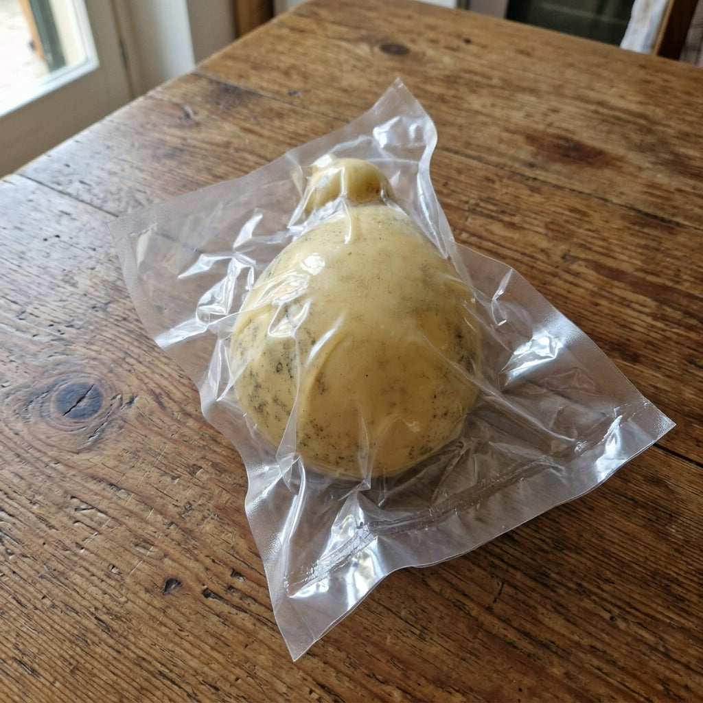 bottega provolone stagionato pugliese 12 mesi in grotta naturale giuseppe imperiale
