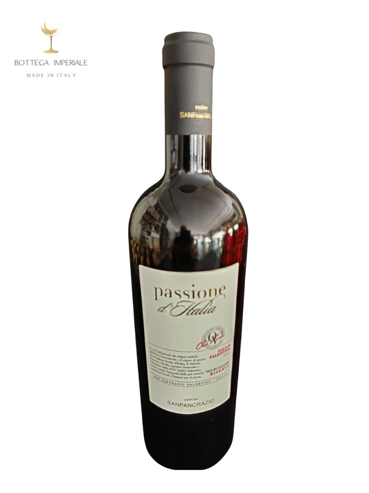 invio gratuito la bottega imperiale vino rosso eccellente cantine san pancrazio vino pugliese passione d'italia riconoscimenti e premi vini qualità shop online supermarket salento made in italy regalo luxury shopping foto produttore vini italiani